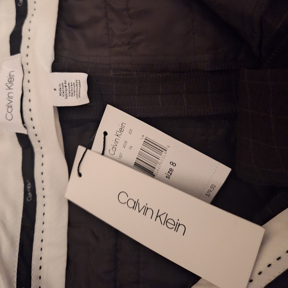 Calvin Klein dress pants size 8 new